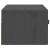 Noptiere de perete, 2 buc., gri, 40x29,5x22 cm GartenMobel Dekor
