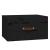 Noptiere de perete, 2 buc., negru, 40x29,5x22 cm GartenMobel Dekor