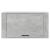 Pantofar de perete, gri beton, 70x35x38 cm, lemn prelucrat GartenMobel Dekor