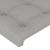 Cadru de pat cu tăblie, gri deschis, 140x200 cm, textil GartenMobel Dekor
