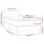 Pat box spring cu saltea, gri, 90x190 cm, piele ecologică GartenMobel Dekor