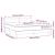 Pat box spring cu saltea, roz, 180x200 cm, catifea GartenMobel Dekor