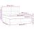 Pat box spring cu saltea, gri, 180x200 cm, piele ecologică GartenMobel Dekor