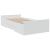 Cadru de pat cu sertare, alb, 75x190 cm, lemn prelucrat GartenMobel Dekor