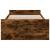 Cadru de pat cu sertare stejar fumuriu 75x190 cm lemn prelucrat GartenMobel Dekor