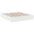 Cadru de pat cu sertare alb 200x200 cm lemn prelucrat GartenMobel Dekor