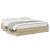 Cadru de pat cu sertare stejar sonoma 200x200 cm lemn prelucrat GartenMobel Dekor