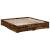 Cadru de pat cu sertare stejar fumuriu 200x200cm lemn prelucrat GartenMobel Dekor
