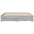 Cadru de pat cu sertare gri sonoma 200x200 cm lemn prelucrat GartenMobel Dekor
