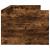 Cadru pat cu sertare, stejar fumuriu, 75x190 cm lemn prelucrat GartenMobel Dekor