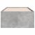 Cadru pat de zi cu sertare, gri beton, 75x190 cm lemn prelucrat GartenMobel Dekor