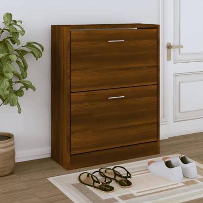 Pantofar, stejar maro, 63x24x81 cm, lemn compozit GartenMobel Dekor