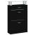 Pantofar, negru, 63x24x104 cm, lemn prelucrat GartenMobel Dekor