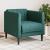 Fotoliu, verde închis, material textil GartenMobel Dekor