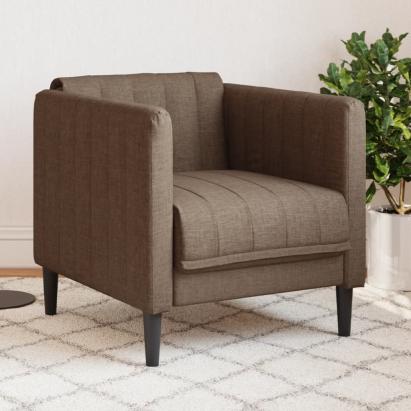 Fotoliu, maro, material textil GartenMobel Dekor