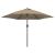 Umbrelă de soare de exterior, stâlp metalic, 300 cm, gri taupe GartenMobel Dekor