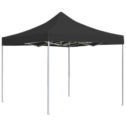 Cort de petrecere pliabil, antracit, 2 x 2 m, aluminiu GartenMobel Dekor