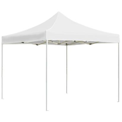 Cort de petrecere pliabil profesional, alb, 2 x 2 m, aluminiu GartenMobel Dekor