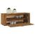 Pantofar de perete, stejar fumuriu, 100x35x38 cm lemn prelucrat GartenMobel Dekor