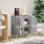 Servantă, gri beton, 60x35x70 cm, lemn prelucrat GartenMobel Dekor