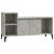 Comodă TV, gri beton, 100x35x55 cm, lemn prelucrat GartenMobel Dekor