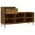 Pantofar, stejar fumuriu, 102x36x60 cm, lemn prelucrat GartenMobel Dekor