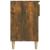 Pantofar, stejar fumuriu, 102x36x60 cm, lemn prelucrat GartenMobel Dekor