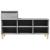 Pantofar, gri sonoma, 102x36x60 cm, lemn prelucrat GartenMobel Dekor