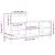 Pantofar, gri beton, 102x36x60 cm, lemn prelucrat GartenMobel Dekor