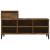 Pantofar, stejar fumuriu, 102x36x60 cm, lemn prelucrat GartenMobel Dekor