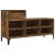 Pantofar, stejar fumuriu, 102x36x60 cm, lemn prelucrat GartenMobel Dekor