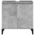Dulap de chiuvetă, gri beton, 58x33x60 cm, lemn prelucrat GartenMobel Dekor