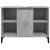 Dulap de chiuvetă, gri beton, 80x33x60 cm, lemn prelucrat GartenMobel Dekor