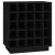 Dulap de vinuri, negru, 55,5x34x61 cm, lemn masiv de pin GartenMobel Dekor