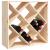 Dulap de vinuri, 62x25x62 cm, lemn masiv de pin GartenMobel Dekor
