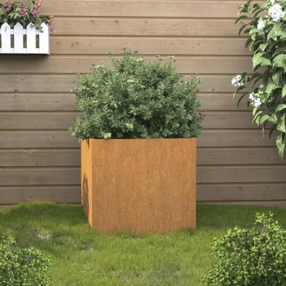 Jardinieră, 49x47x46 cm, oțel corten GartenMobel Dekor