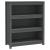 Bibliotecă, gri, 80x35x97 cm, lemn masiv de pin GartenMobel Dekor
