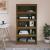 Bibliotecă, maro miere, 80x35x154 cm, lemn masiv de pin GartenMobel Dekor
