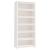 Bibliotecă, alb, 80x35x183 cm, lemn masiv de pin GartenMobel Dekor