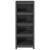 Bibliotecă, gri, 50x35x125,5 cm, lemn masiv de pin GartenMobel Dekor