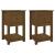 Noptiere, 2 buc, maro miere, 40x35x61,5 cm, lemn masiv de pin GartenMobel Dekor