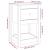 Noptiere, 2 buc, maro miere, 40x35x61,5 cm, lemn masiv de pin GartenMobel Dekor