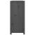 Dulap lateral, gri, 100x40x90 cm, lemn masiv de pin GartenMobel Dekor