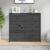 Dulap lateral, gri, 100x40x90 cm, lemn masiv de pin GartenMobel Dekor