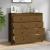 Dulap lateral, maro miere, 100x40x90 cm, lemn masiv de pin GartenMobel Dekor