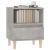 Noptiere, 2 buc., gri beton, 40x35x50 cm GartenMobel Dekor