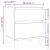 Noptiere, 2 buc., gri beton, 40x35x50 cm GartenMobel Dekor