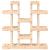 Suport pentru plante, 104,5x25x109,5 cm, lemn masiv de pin GartenMobel Dekor