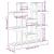 Suport pentru plante, 104,5x25x109,5 cm, lemn masiv de pin GartenMobel Dekor