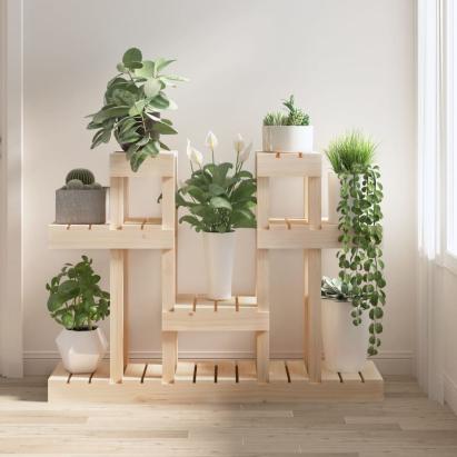Suport pentru plante, 104,5x25x77,5 cm, lemn masiv de pin GartenMobel Dekor